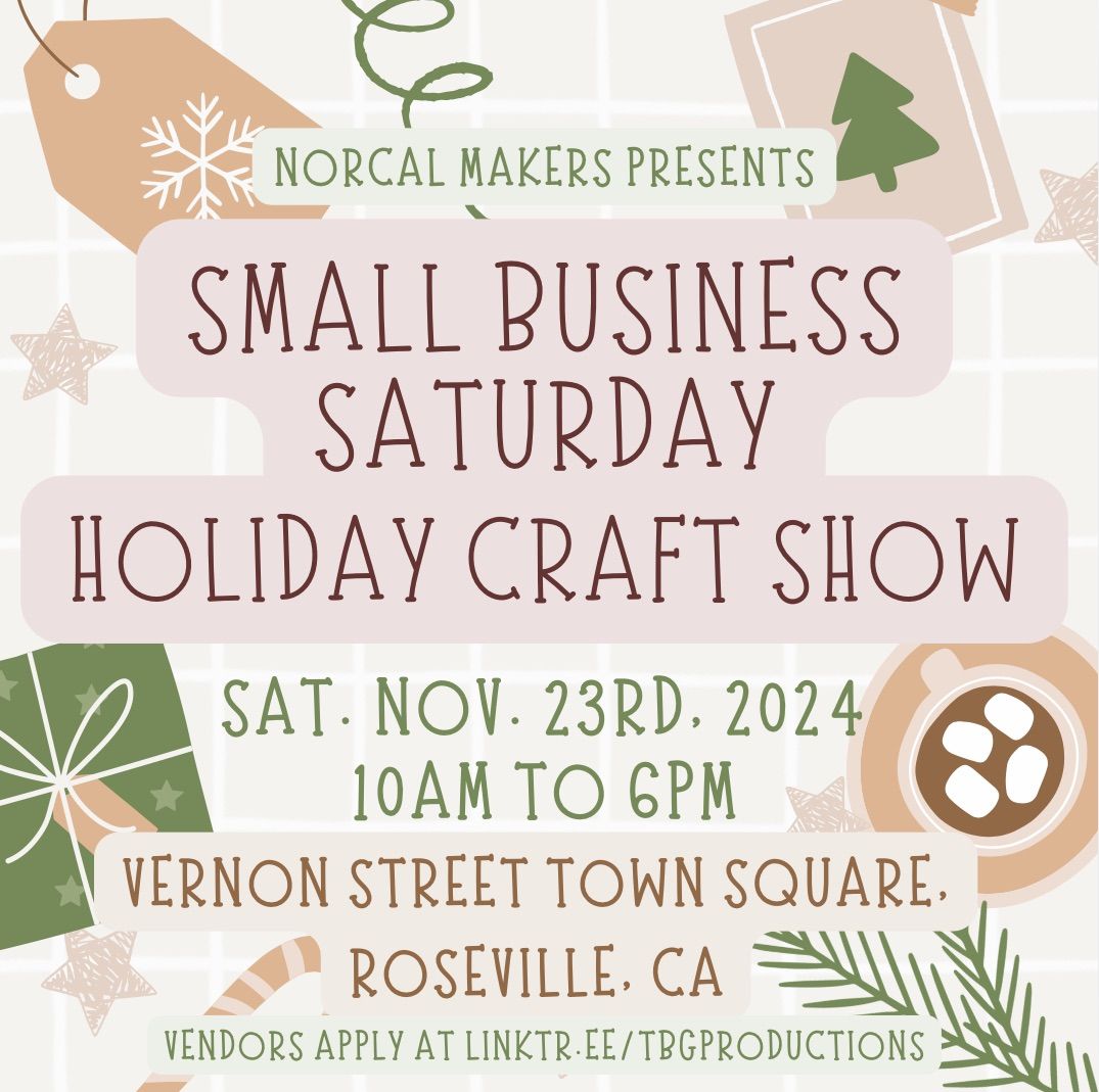 Small Business Saturday Holiday Craft Show