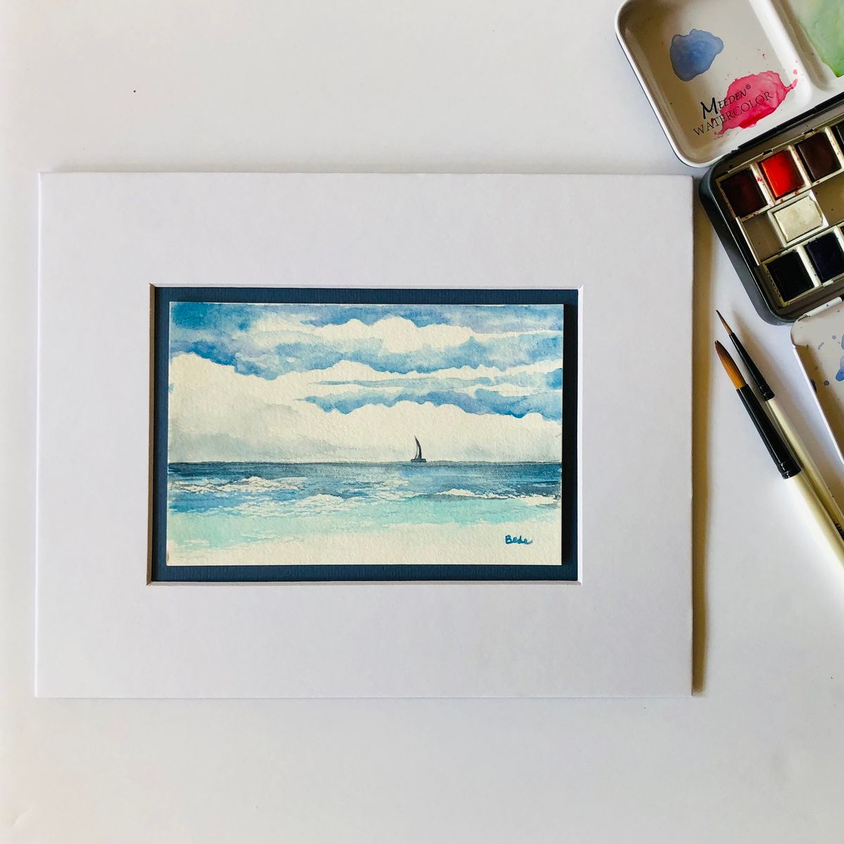  Watercolor Workshop: Mini Seascapes