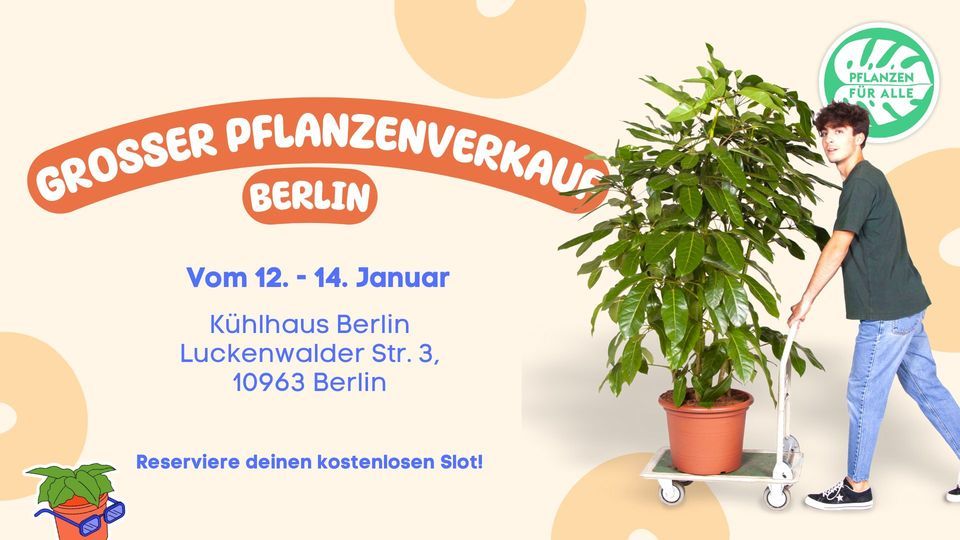 Gro\u00dfer Pflanzenverkauf - Berlin 