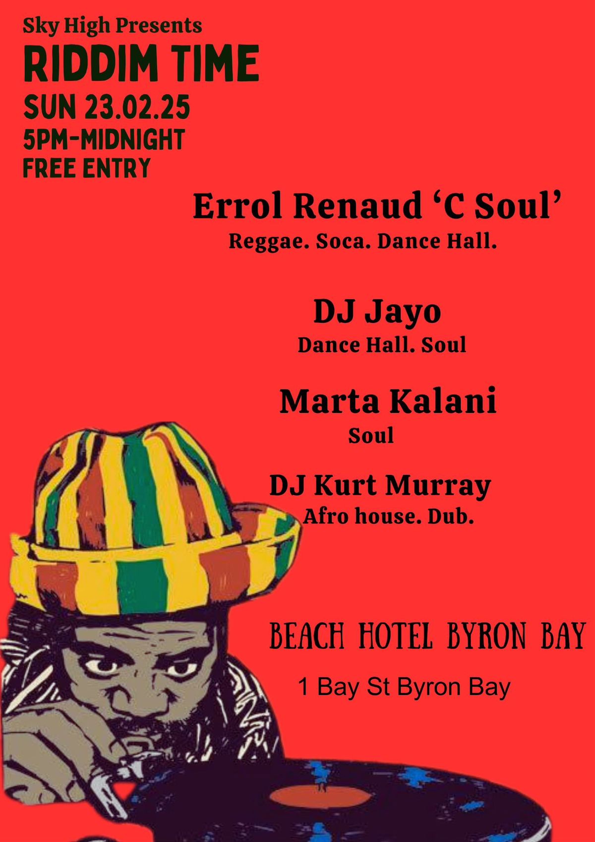 Riddim Time: Errol Renaud " C Soul"