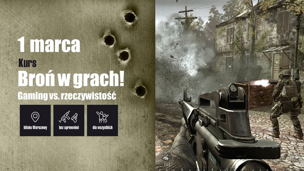 Bro\u0144 w grach - gaming vs. rzeczywisto\u015b\u0107