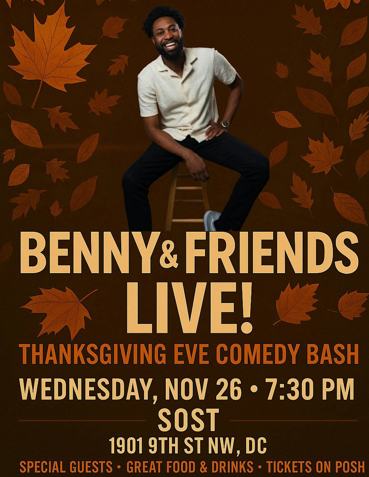 Thanksgiving Eve Comedy | Benny & Friends