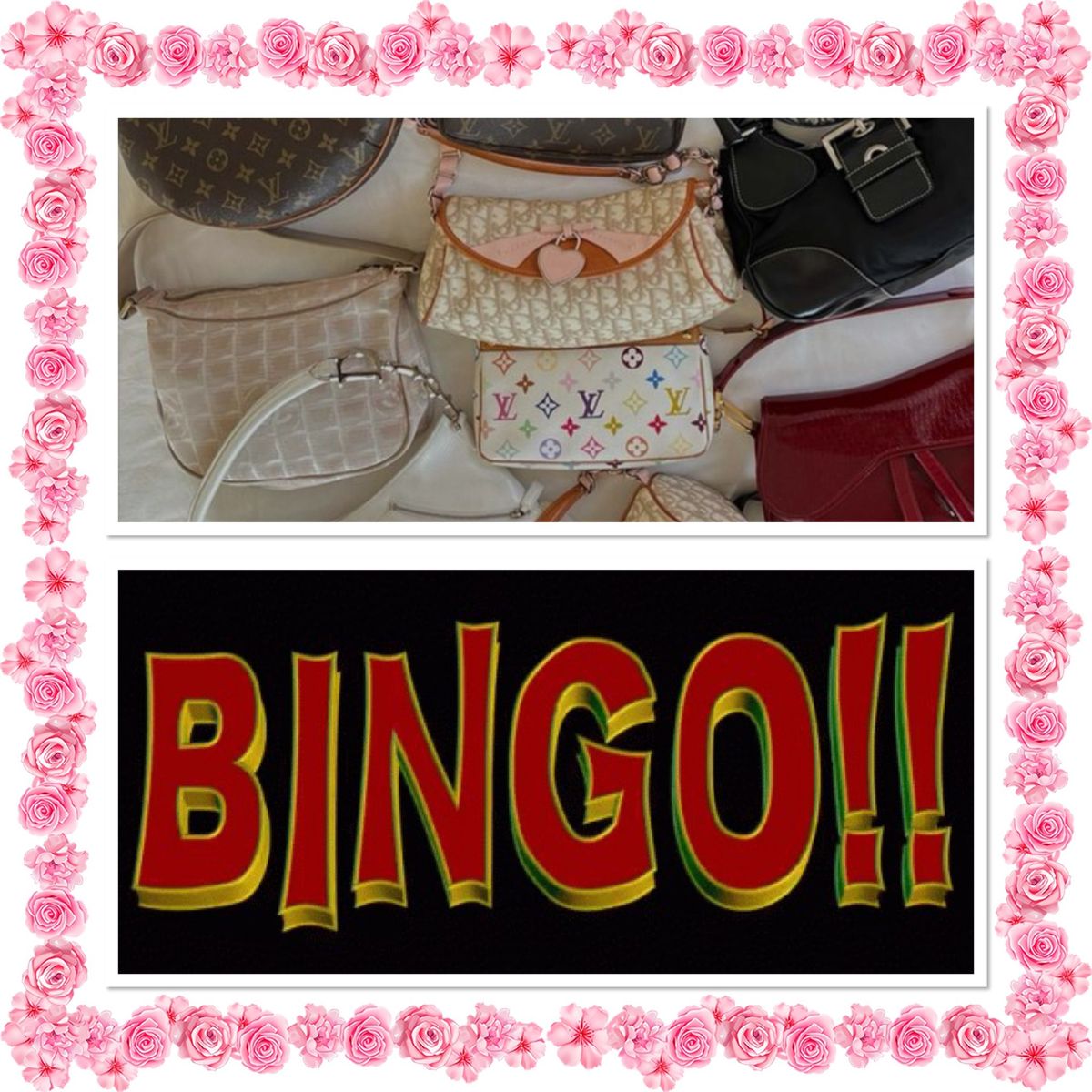 Designer purse Bingo