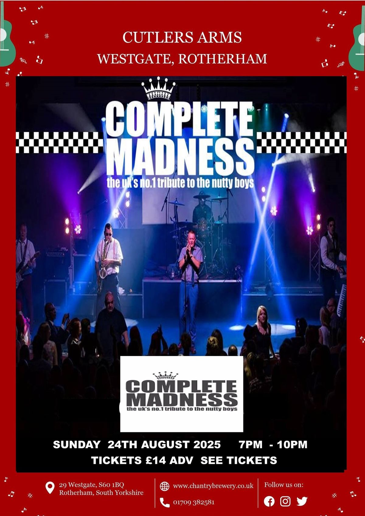 COMPLETE MADNESS  - UKs NO 1 TRIBUTE 