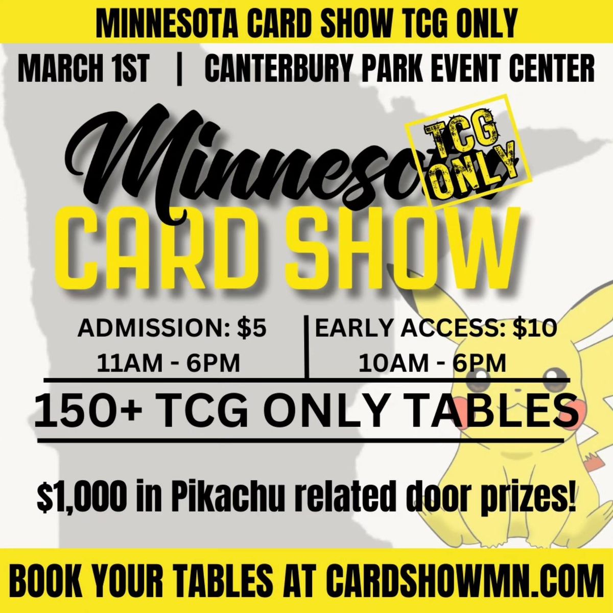 Minnesota Card Show: TCG Only!