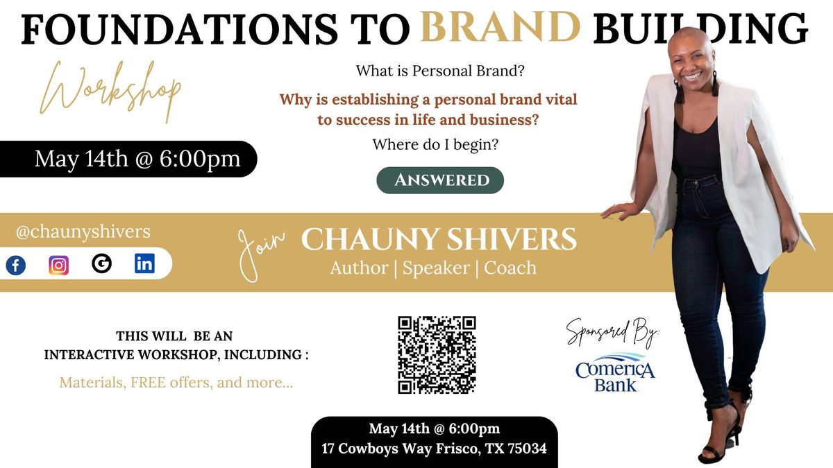 Foundations to BRAND BUILDING Workshop