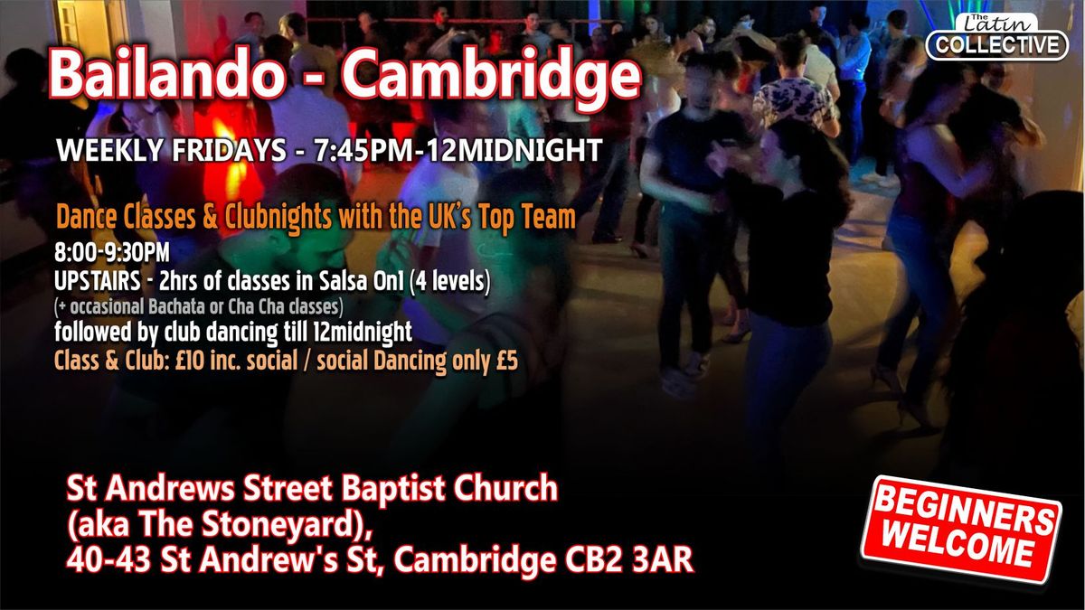 Bailando Fridays - Cambridge 