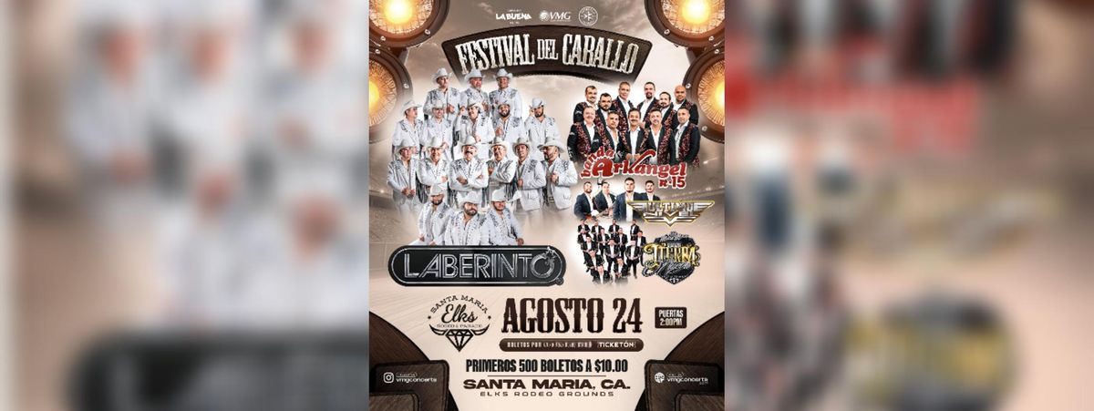 LABERINTO, BANDA ARKANGEL R-15 Y MAS in Santa Maria