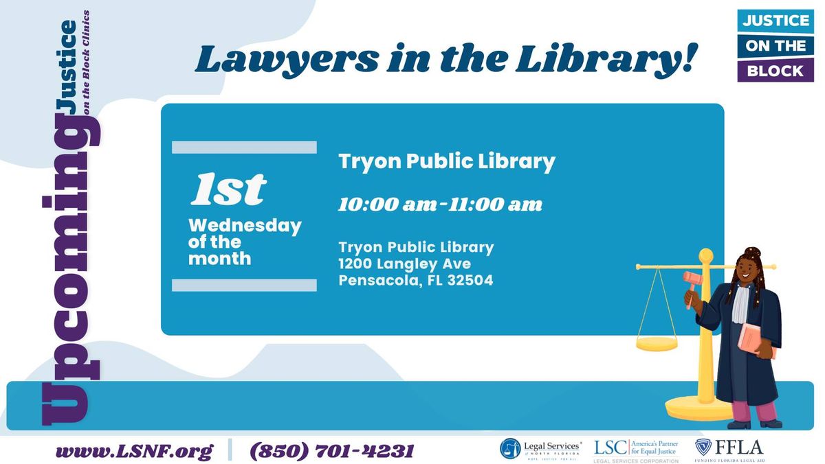 Lawyers in the Library: Tryon Public Library