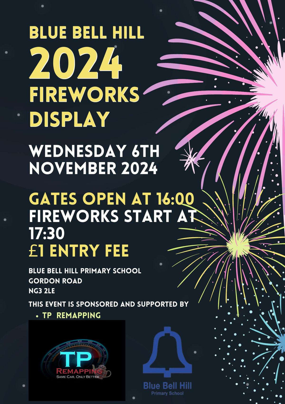 Blue Bell Hill Primary School Fireworks Display