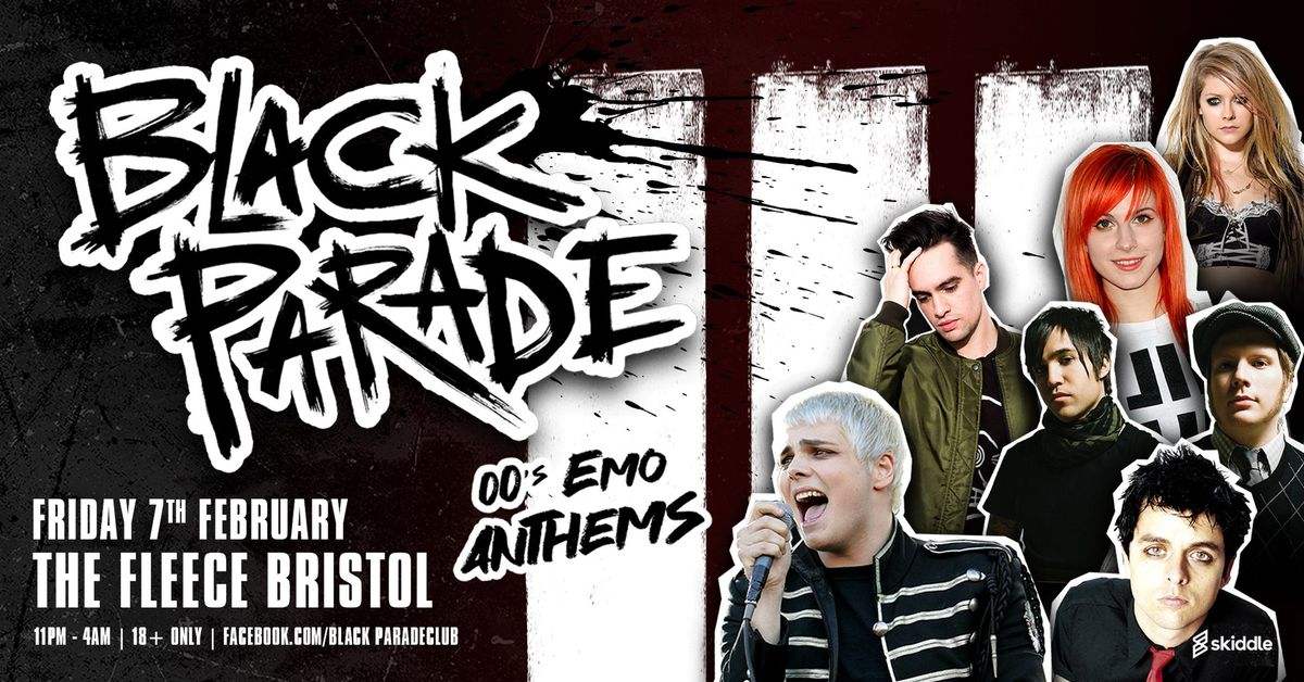 Black Parade - 00s Emo Anthems at The Fleece, Bristol - Fri 7th Feb 2025