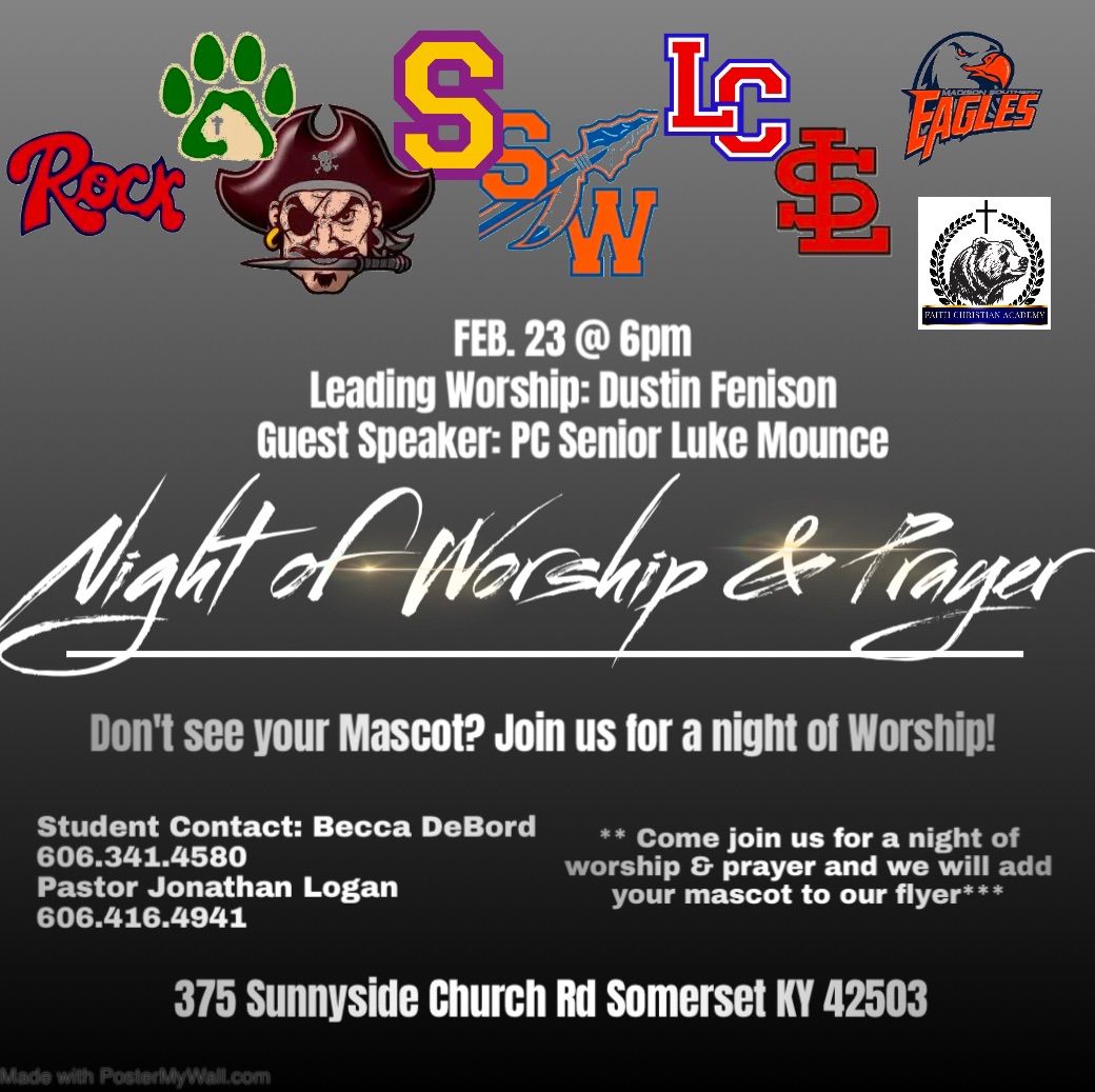 Night of Worship & Prayer!