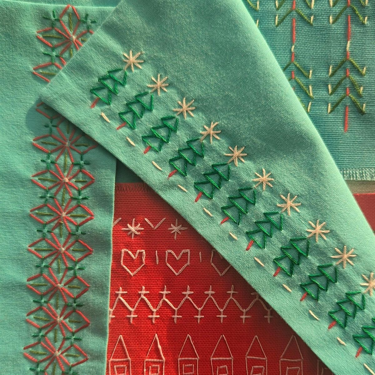 Sashiko Stitching Workshop: Festive Edition!