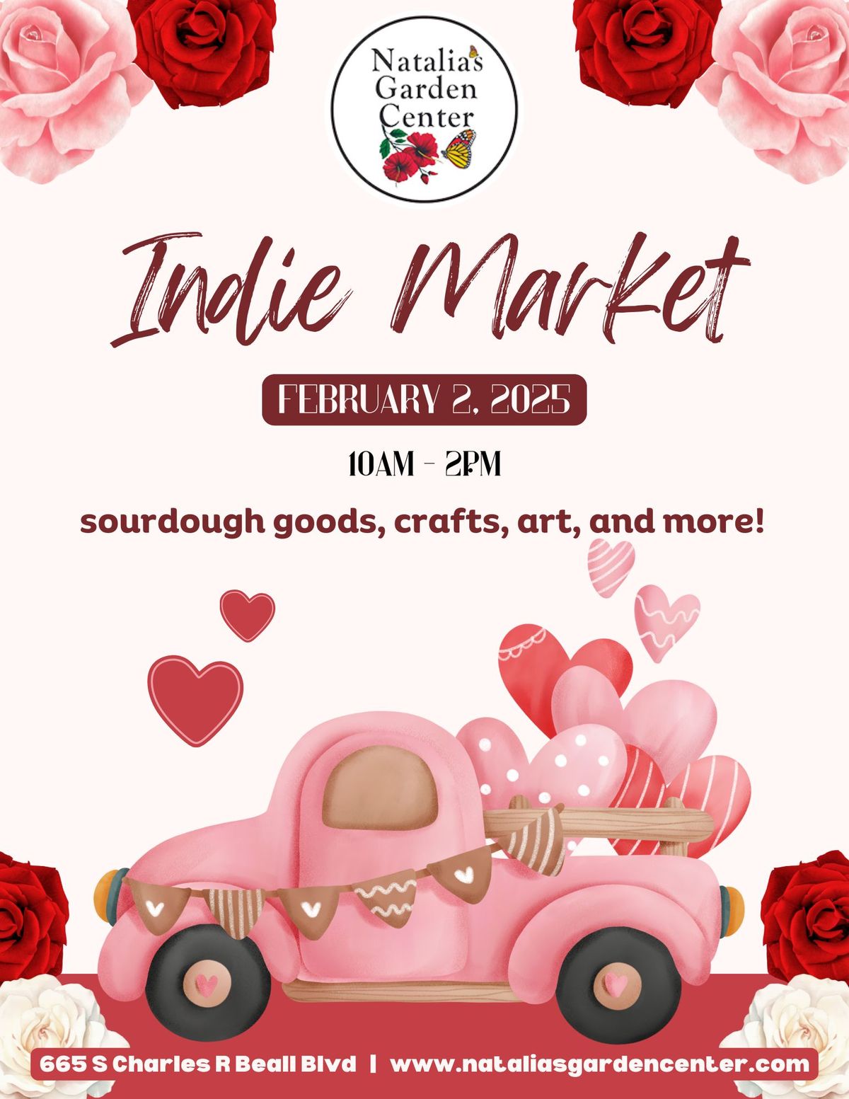 Indie Market at Natalia's Garden Center