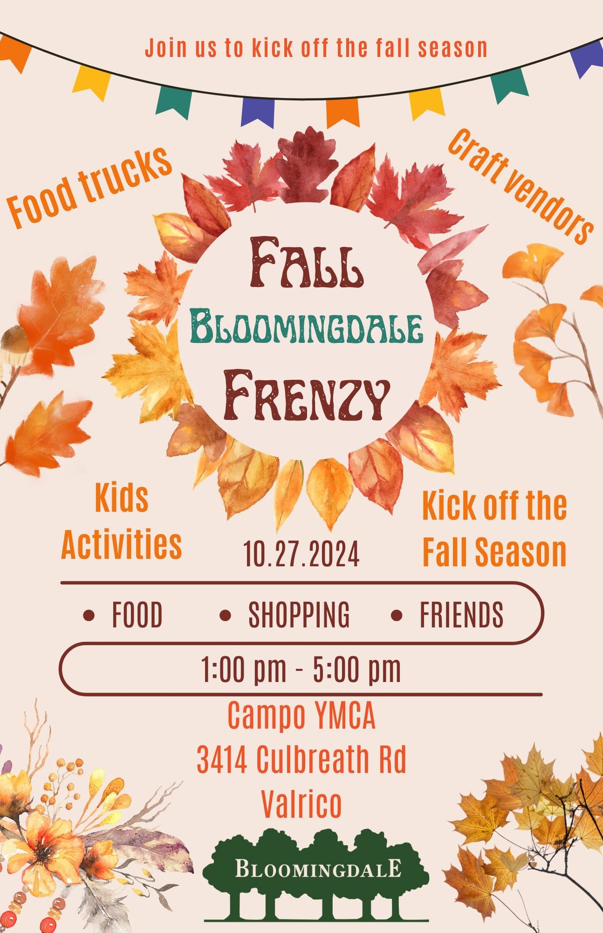 Bloomingdale Fall Frenzy