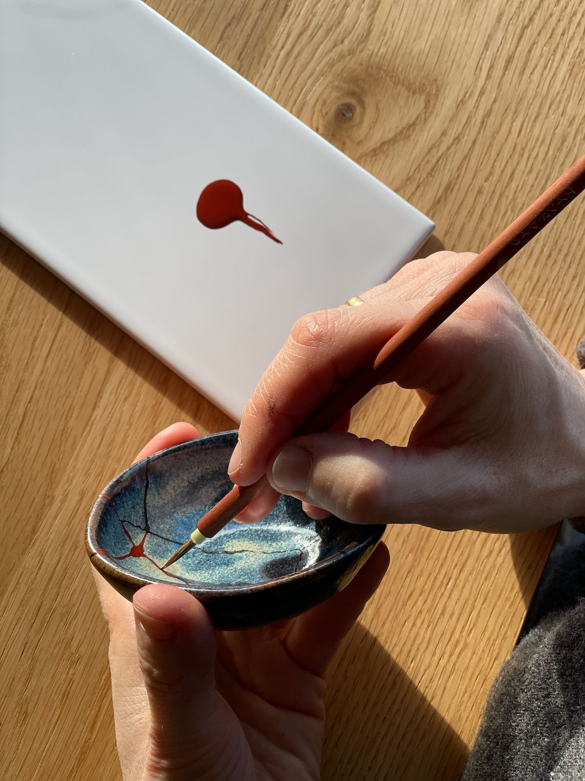 Kintsugi Workshop at the Repair Caf\u00e9, Stroud Trinity Rooms