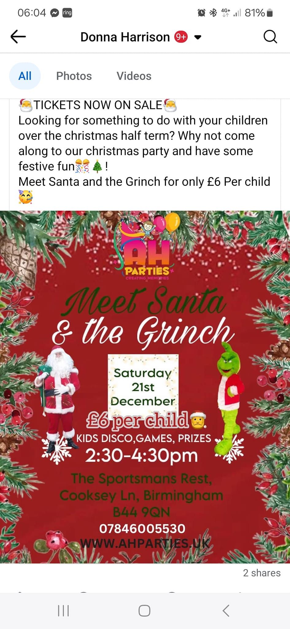 kids Christmas party