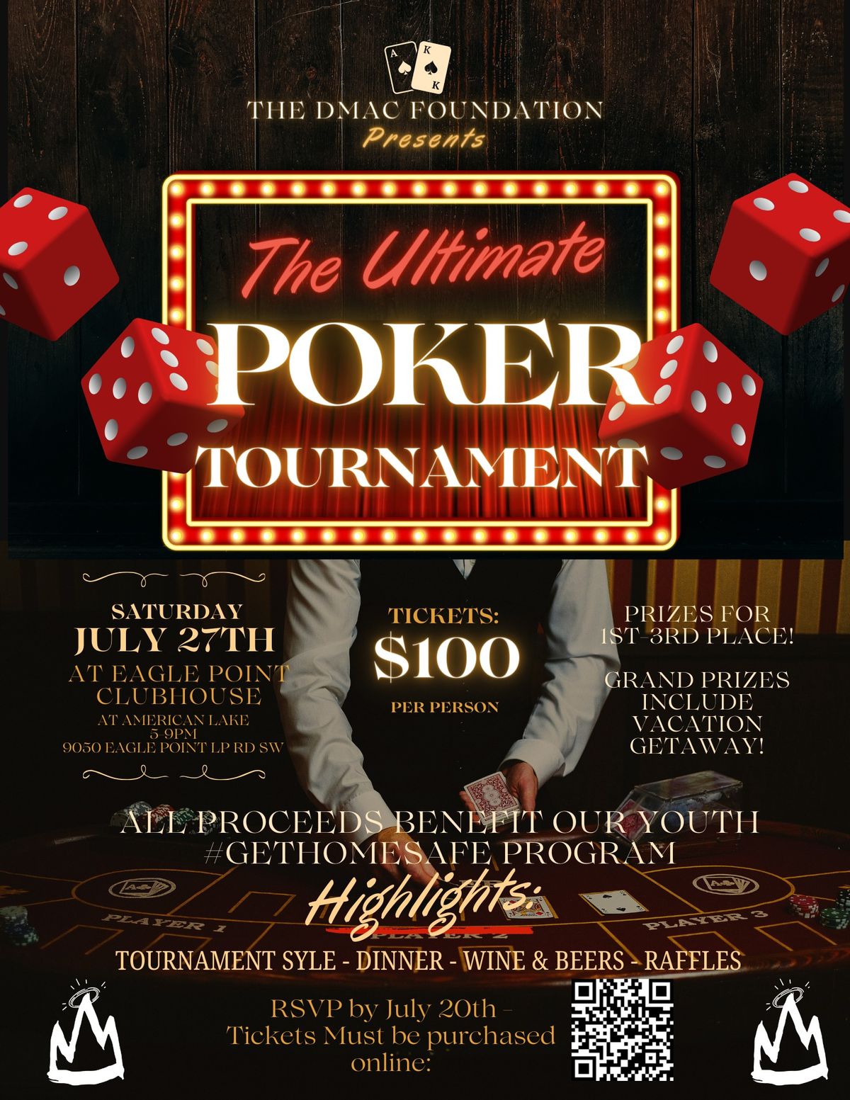 DMAC FOUNDATION'S ULTIMATE POKER TOURNAMENT