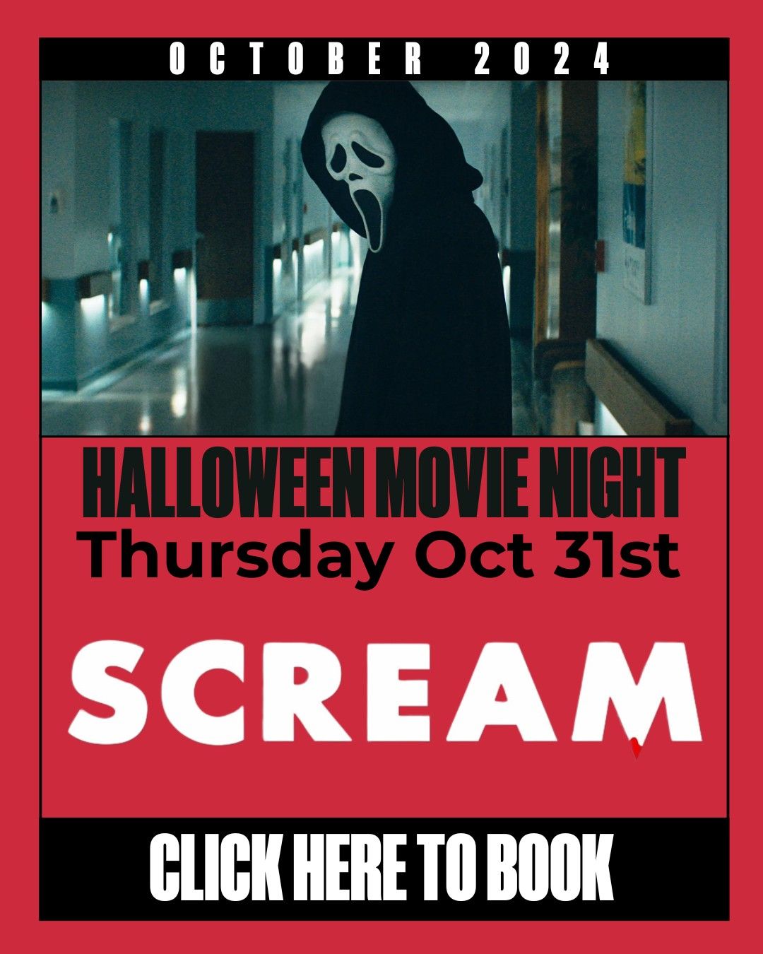 Halloween Movie Night: Scream