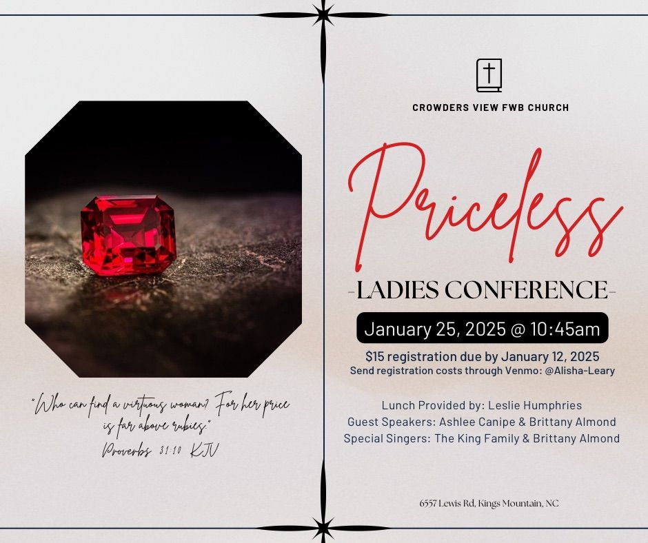 Priceless -Ladies Conference-