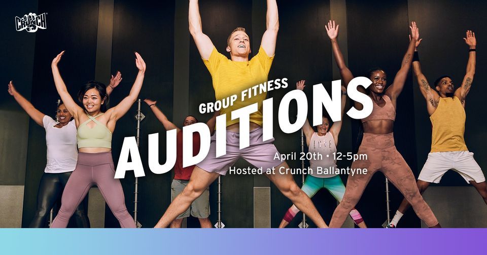Steele Creek Group Fitness Auditions