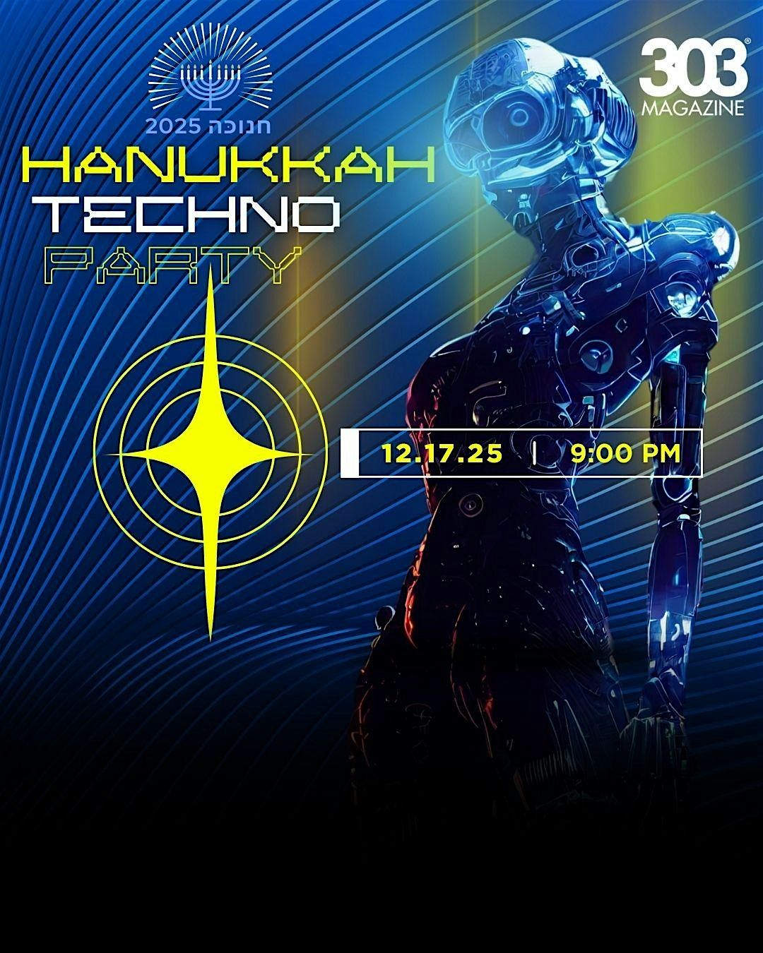 Hanukkah 2025 Techno Party