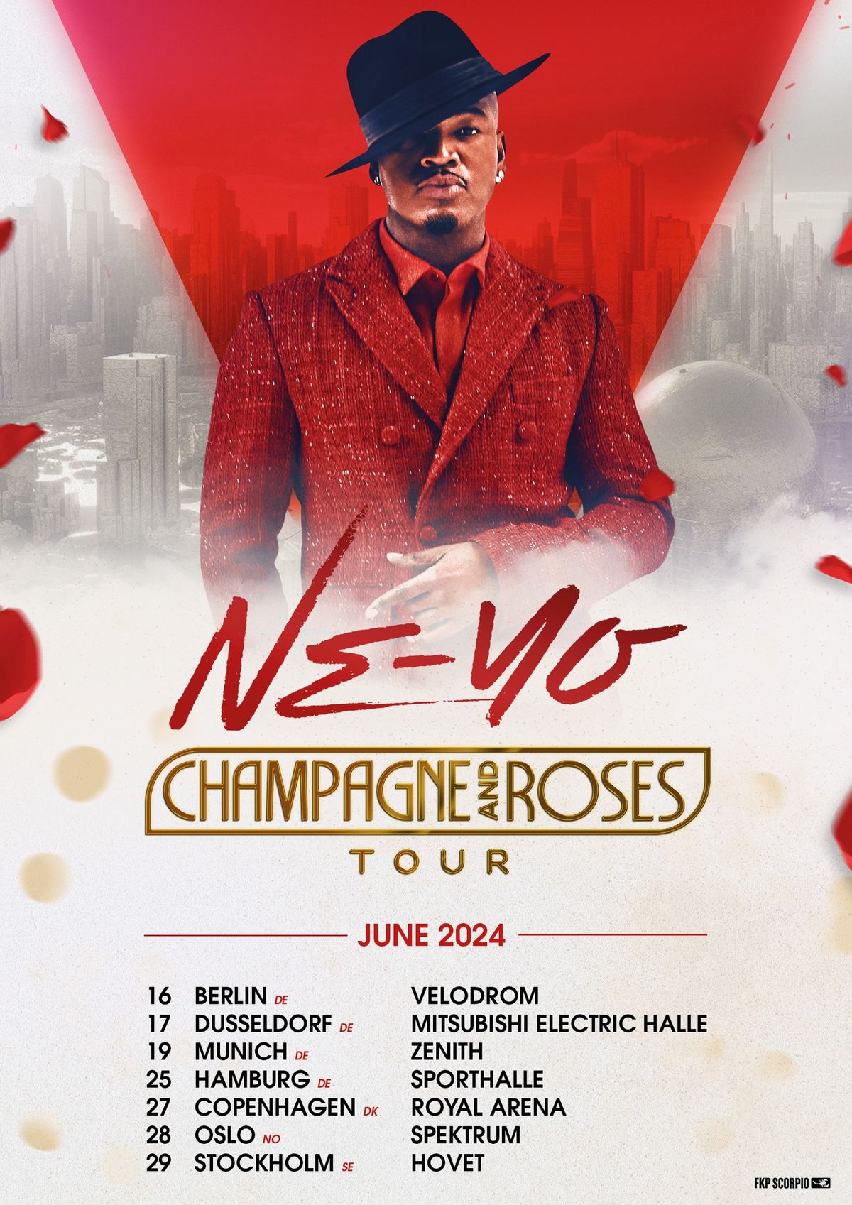 NE-YO: Champagne & Roses Tour -Berlin, Uber Eats Music Hall