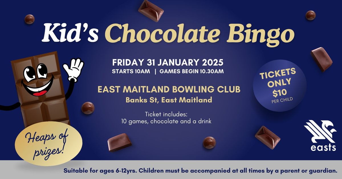 Chocolate Bingo at Easts!