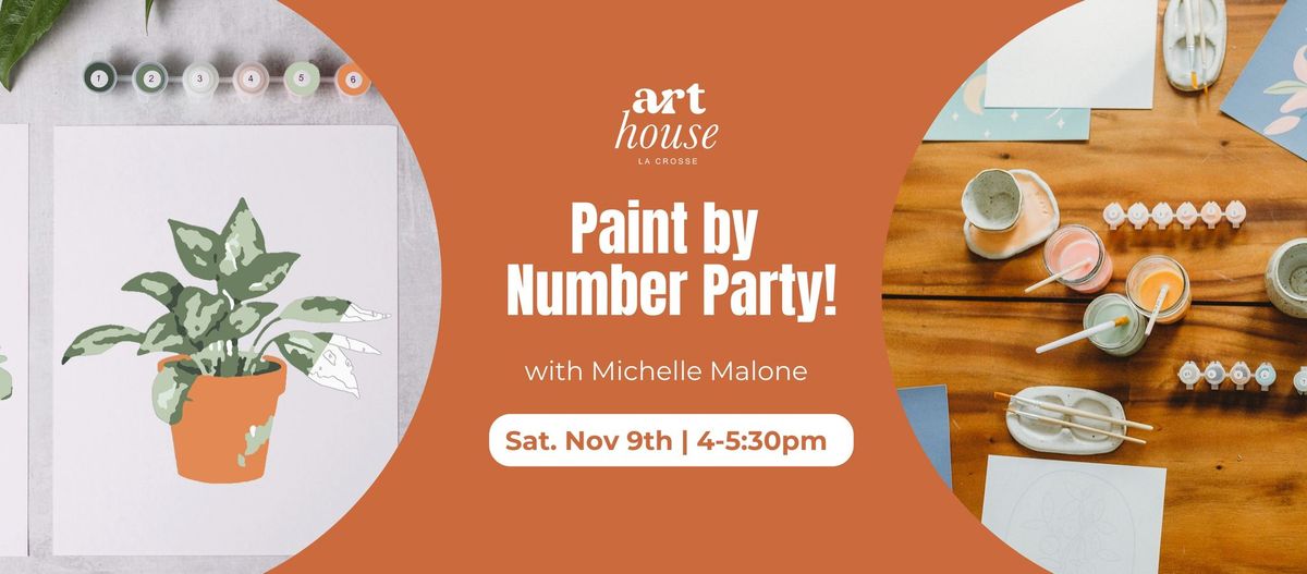 Paint by Number Party! 