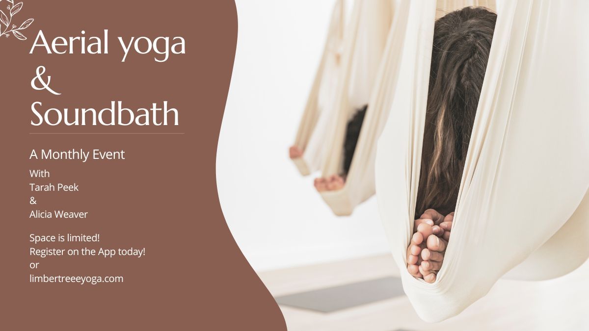 Aerial Yoga and Sound Bath