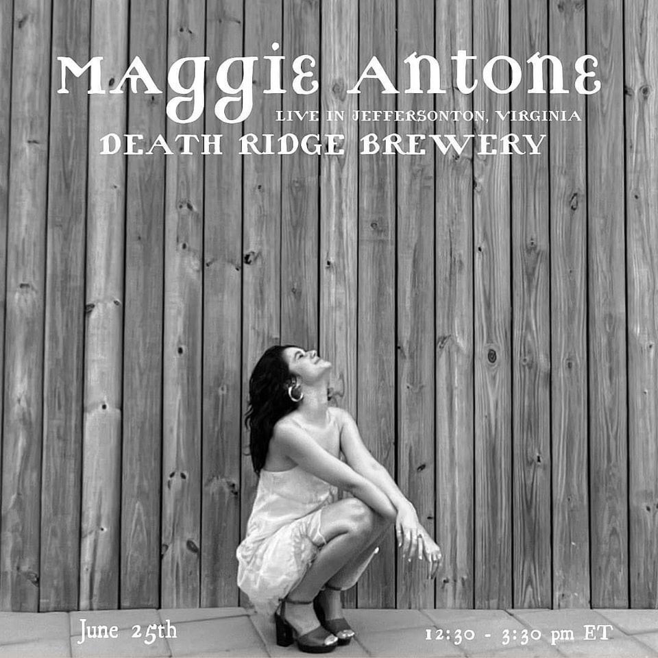 Burgers N Brew Live With Maggie Antone