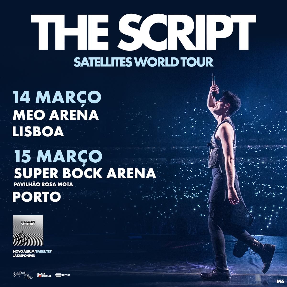 The Script Porto Tickets