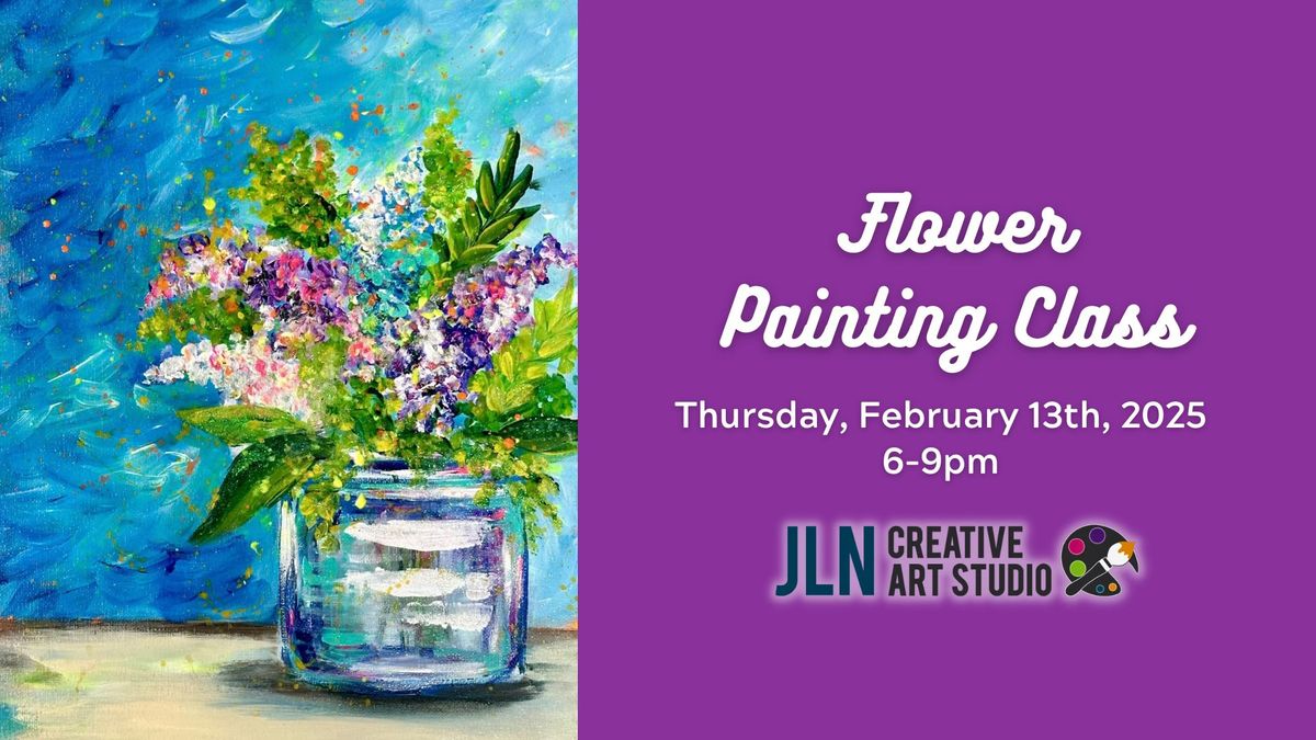 Flower painting Class