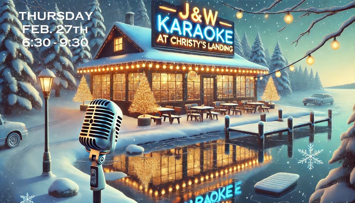 Karaoke Night hosted by J & W Karaoke!