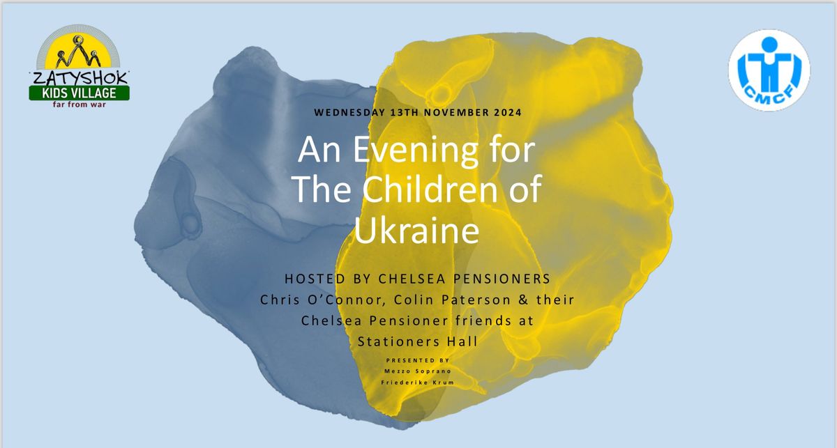 An Evening Gala Dinner for The Children of Ukraine