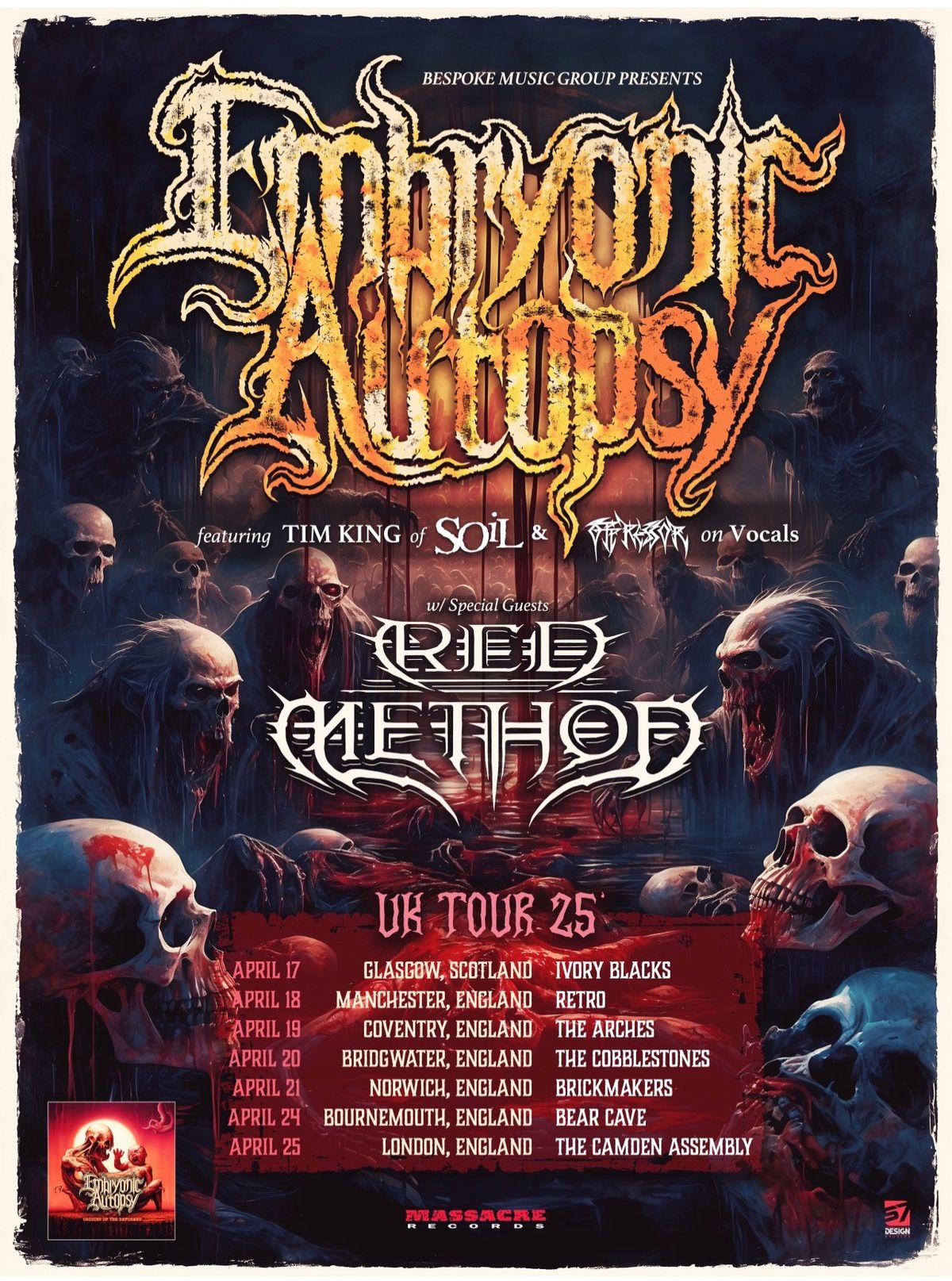 Embryonic Autopsy & Red Method Glasgow, Scotland