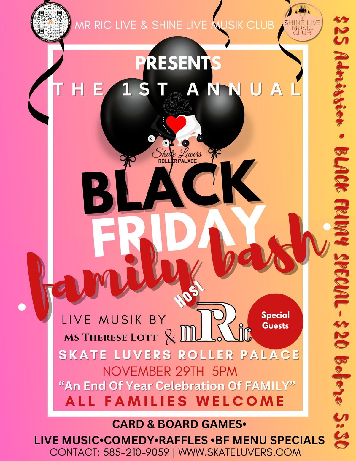 Black Friday Family Bash