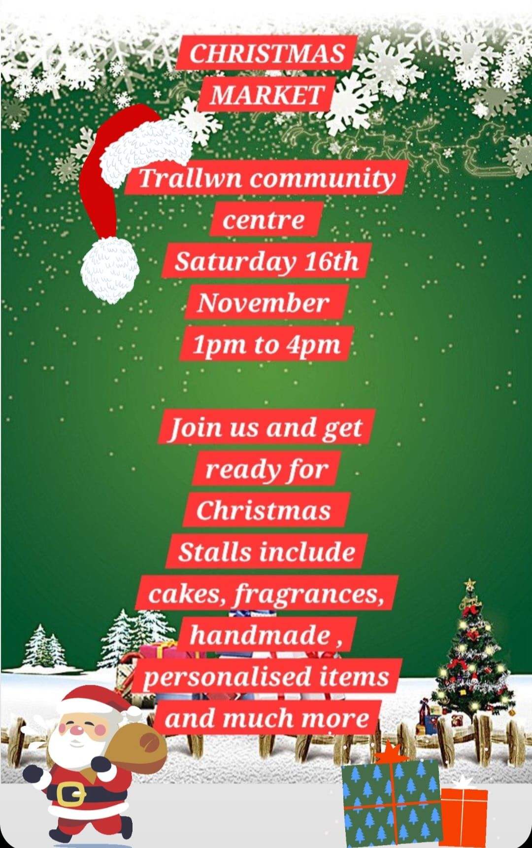 Trallwn Christmas Market 