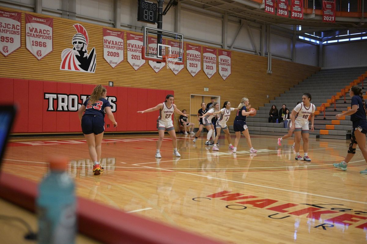 Trojan Women's Basketball hosts scrimmage with Columbia Bible College