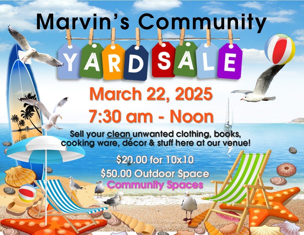 Marvin UMC Community Yardsale