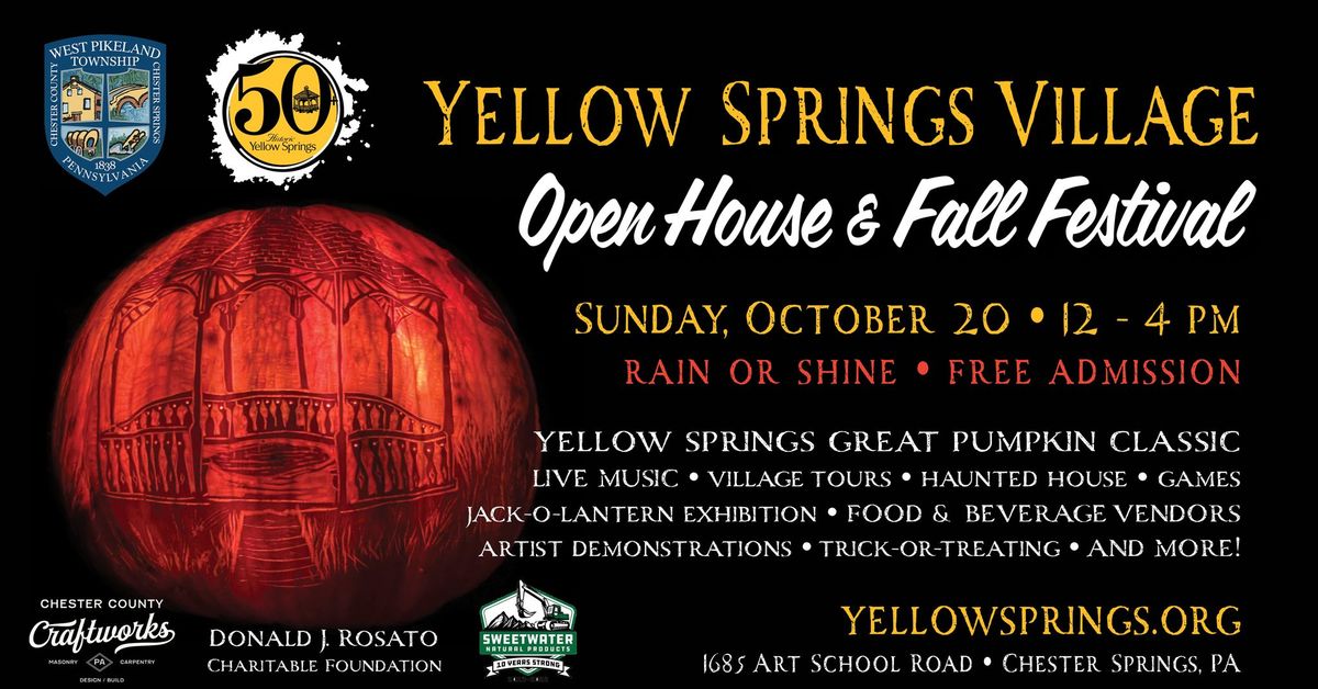 Yellow Springs Village Open House & Fall Festival