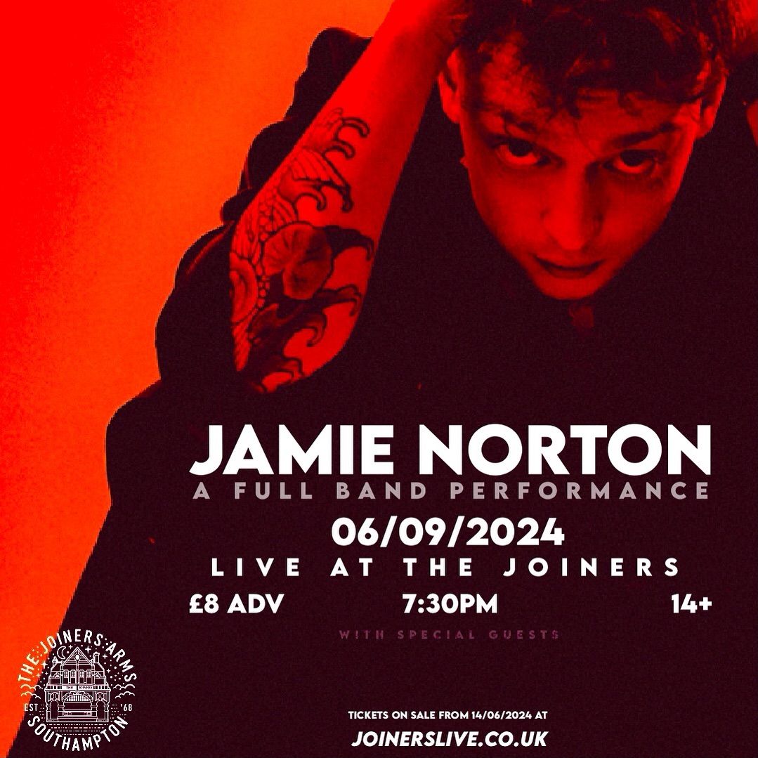 Jamie Norton at The Joiners, Southampton
