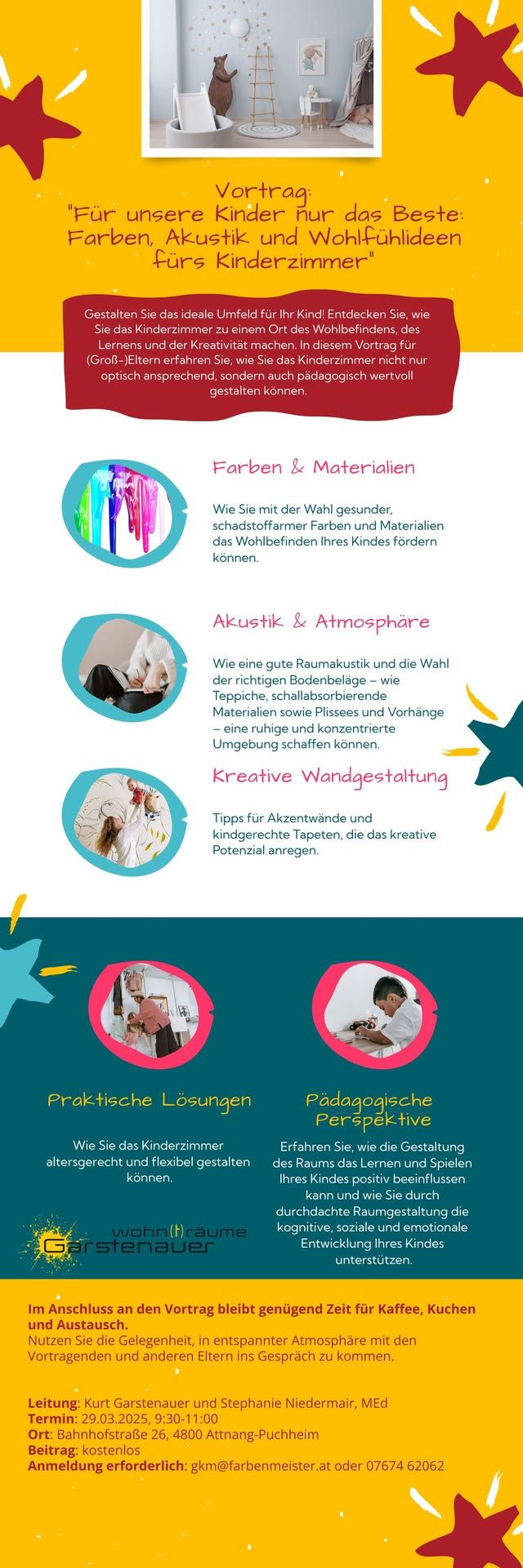 F\u00fcr unsere Kinder nur das Beste: Farben, Akustik und Wohlf\u00fchlideen f\u00fcrs Kinderzimmer