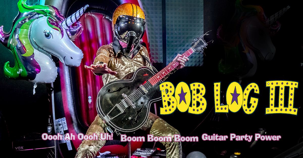 Live: BOB LOG III | One-Man-Band Blues Explosion + Support: BELZEBOOGIE  \u2013  Stuttgart \/ Goldmark's