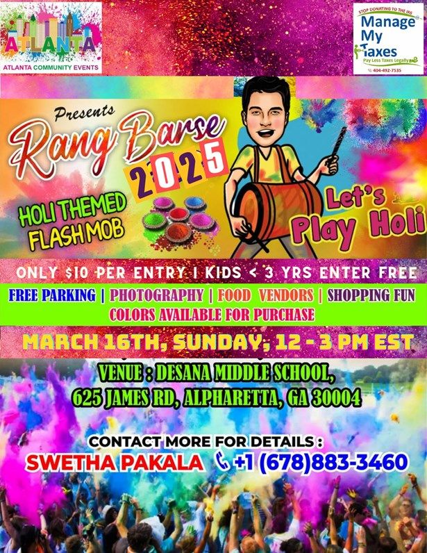 Rang Barse 2025 - Let's Play Holi