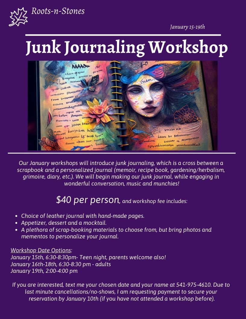 Junk Journaling Workshop