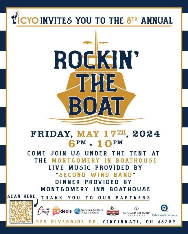 ICYO 8th Annual Rockin' The Boat Fundraiser 2024