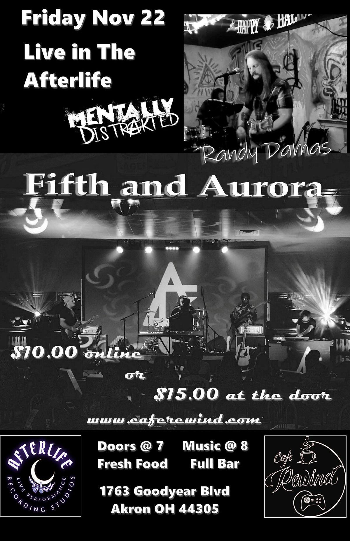 (NOV 22) FIFTH and AURORA-RANDY DAMAS-MENTALLY DISTRAKTED