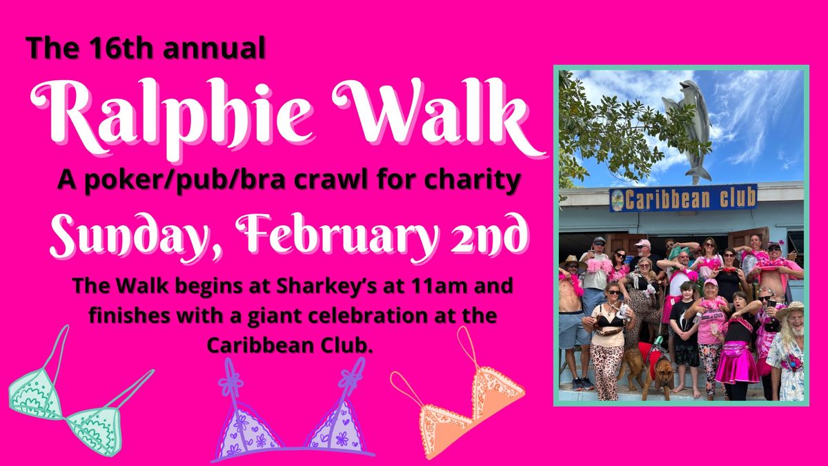 The Ralphie Bra Walk - A Fun Pub Poker Walk for Charity