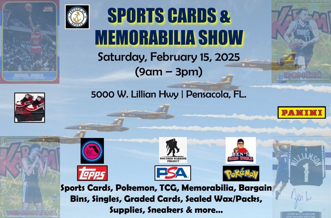 Pensacola Sports Cards, Collectibles and Coin show!